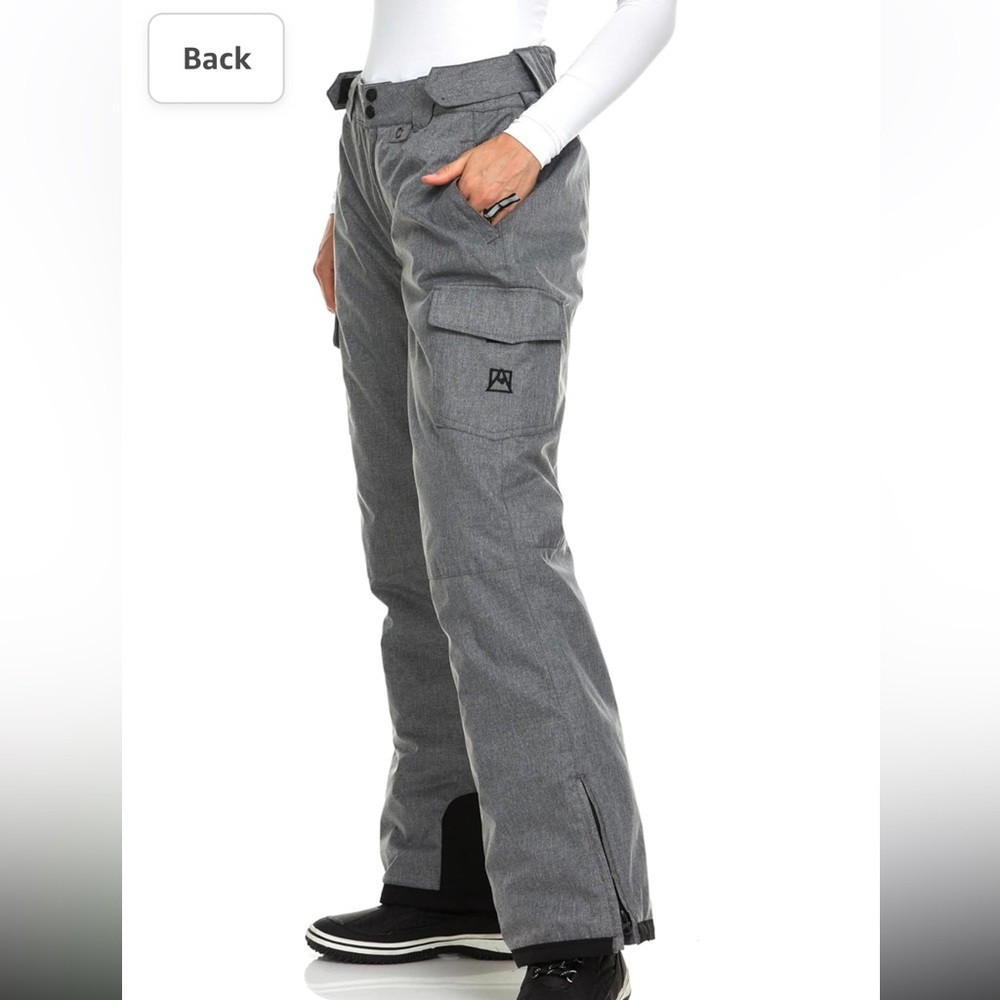 New Avalanche Women’s Waterproof Warm Hiking Ski Snow Cargo Pants
